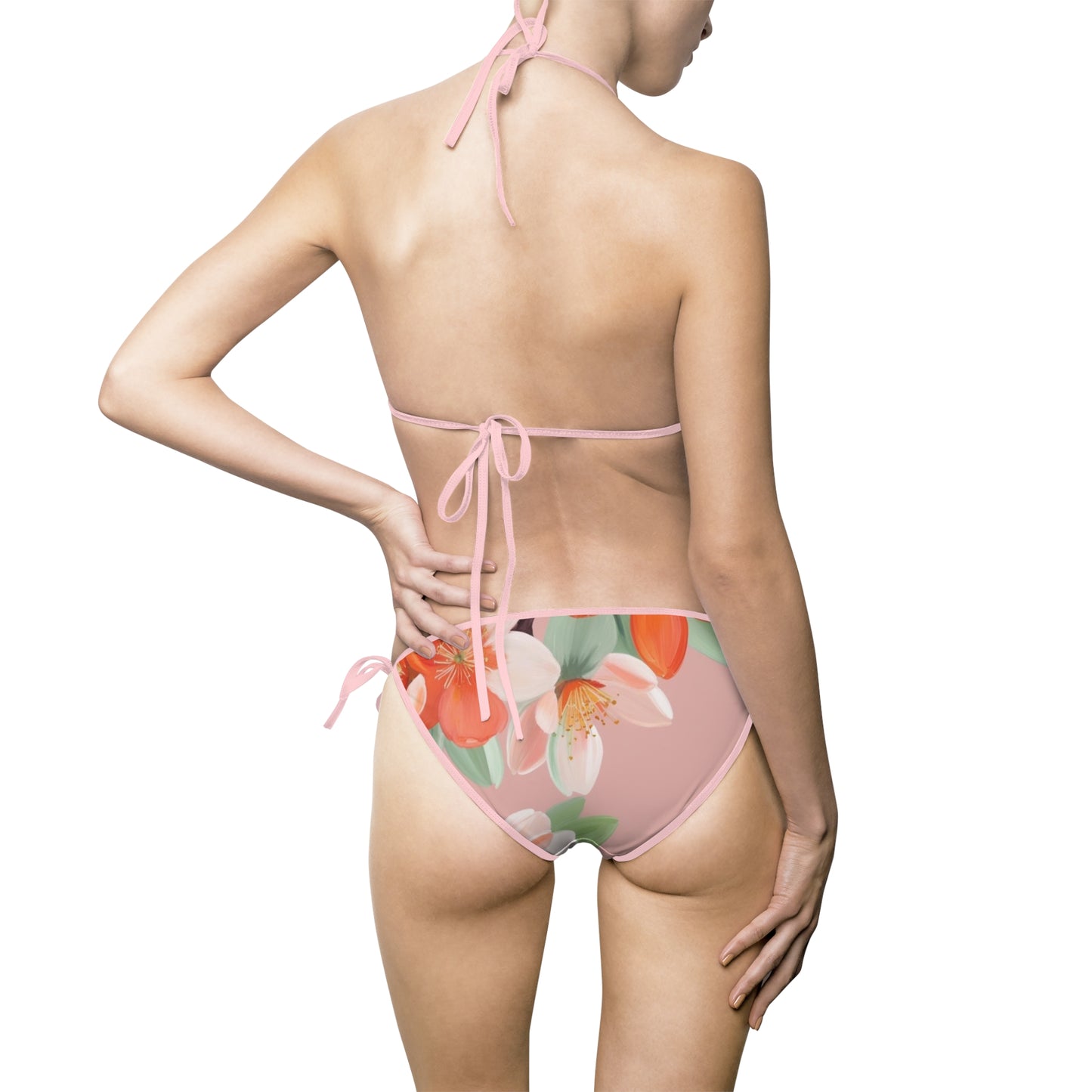 Costume da bagno bikini floreale da donna - Costumi da bagno tropicali vivaci