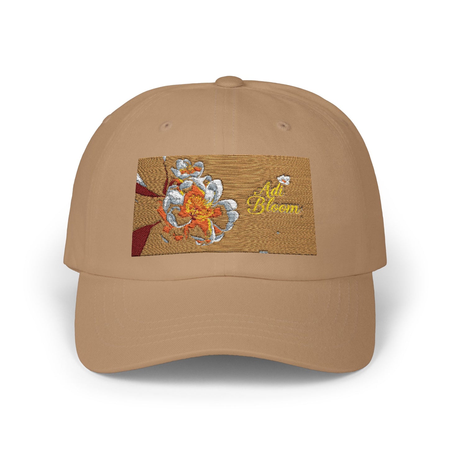 Cappellino con fiori ricamati - Atmosfere primaverili, stile casual