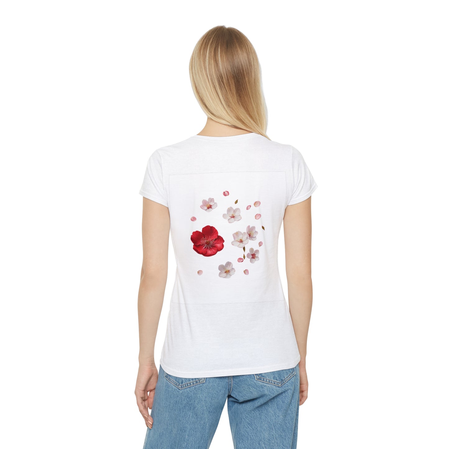 T-shirt iconica floreale da donna - Perfetta per le celebrazioni primaverili